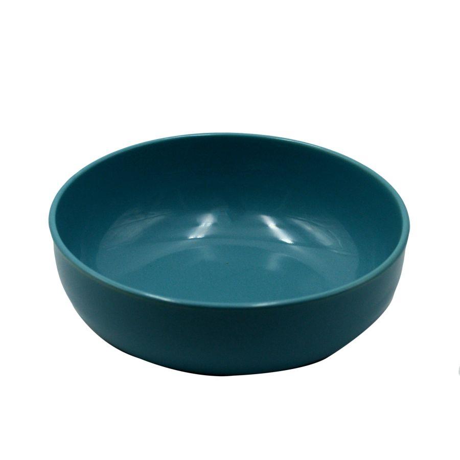Ciotola Romeo Turchese - Versatile Ciotola in Ceramica Resistente - Dimensioni 20,7x7,1 cm