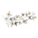 Complemento decorativo da parete MARIPOSA stile vintage con farfalle 101h cm