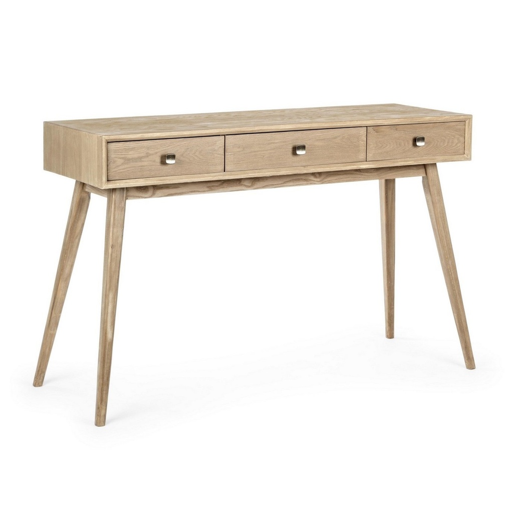 Consolle Alannis 3 cassetti in legno nobilitato - 120x40x78 cm