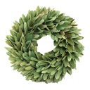 Coroncina con foglie verde acqua ø45h8