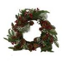 Coroncina rossa in plastica ø50 cm