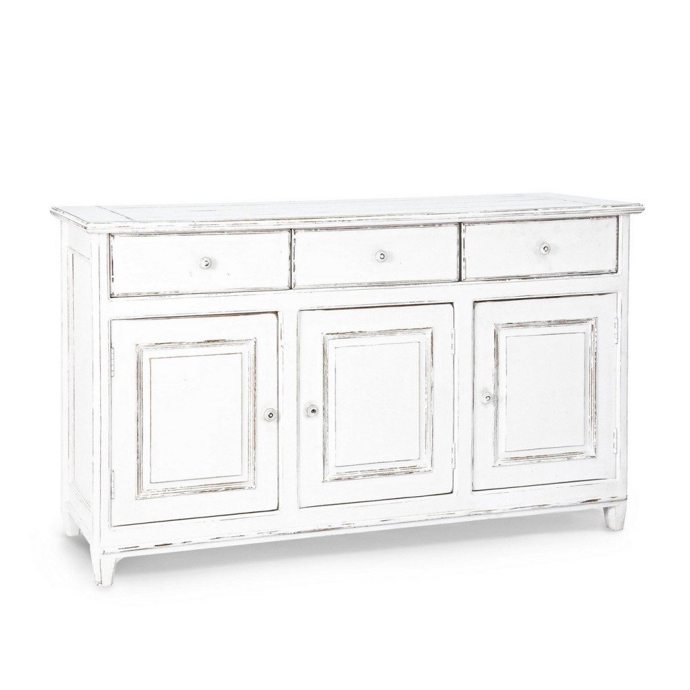 Credenza rustica con 3 ante e 3 cassetti - Dimensioni: 150x45x90 cm