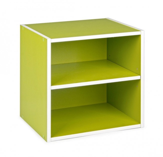 Cubo C-Mensola Composite Verde
