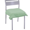 Cuscino Amelie Verde Acqua Quadro 40x40h4