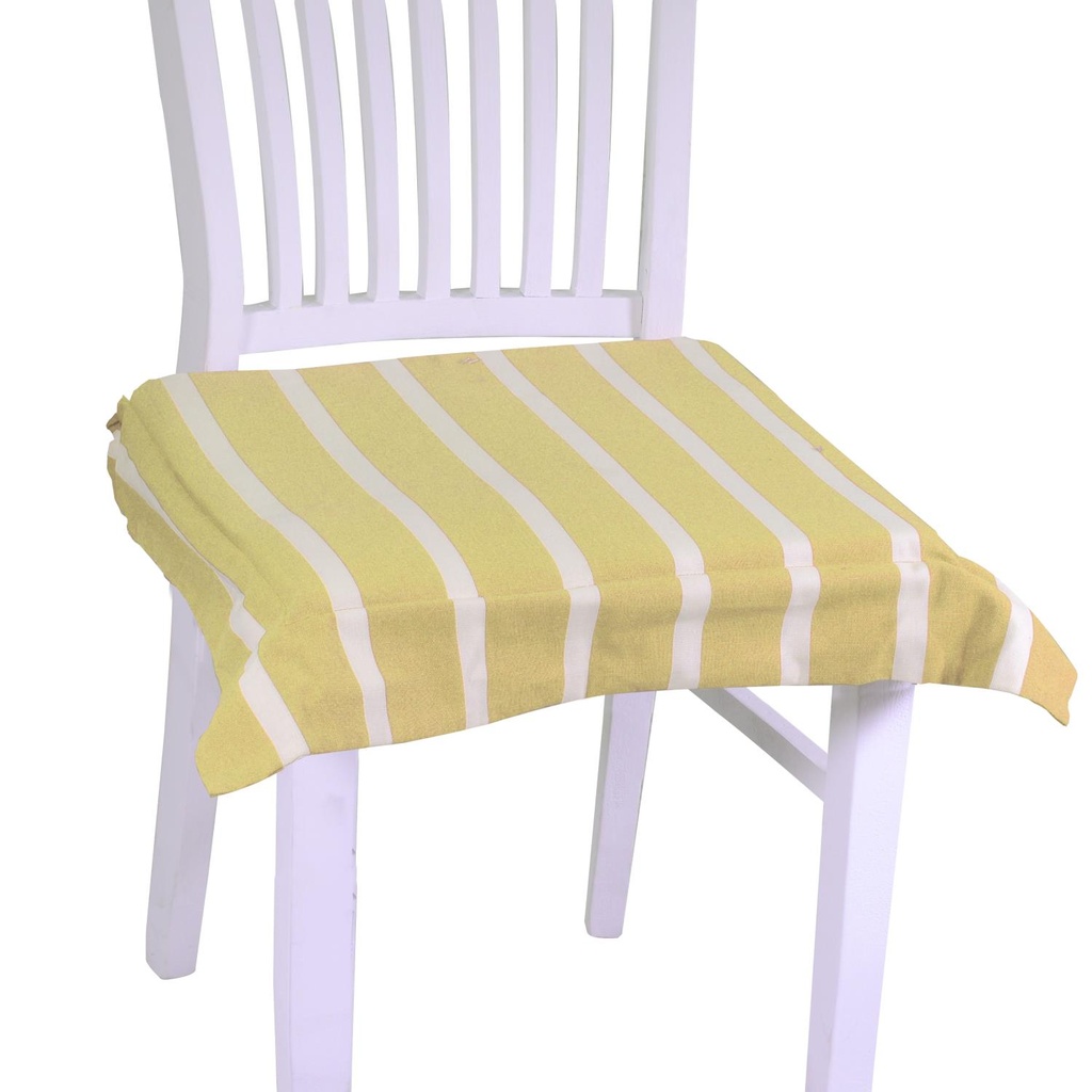 Cuscino Pop Righe Lime Quadro 40x40x4 cm