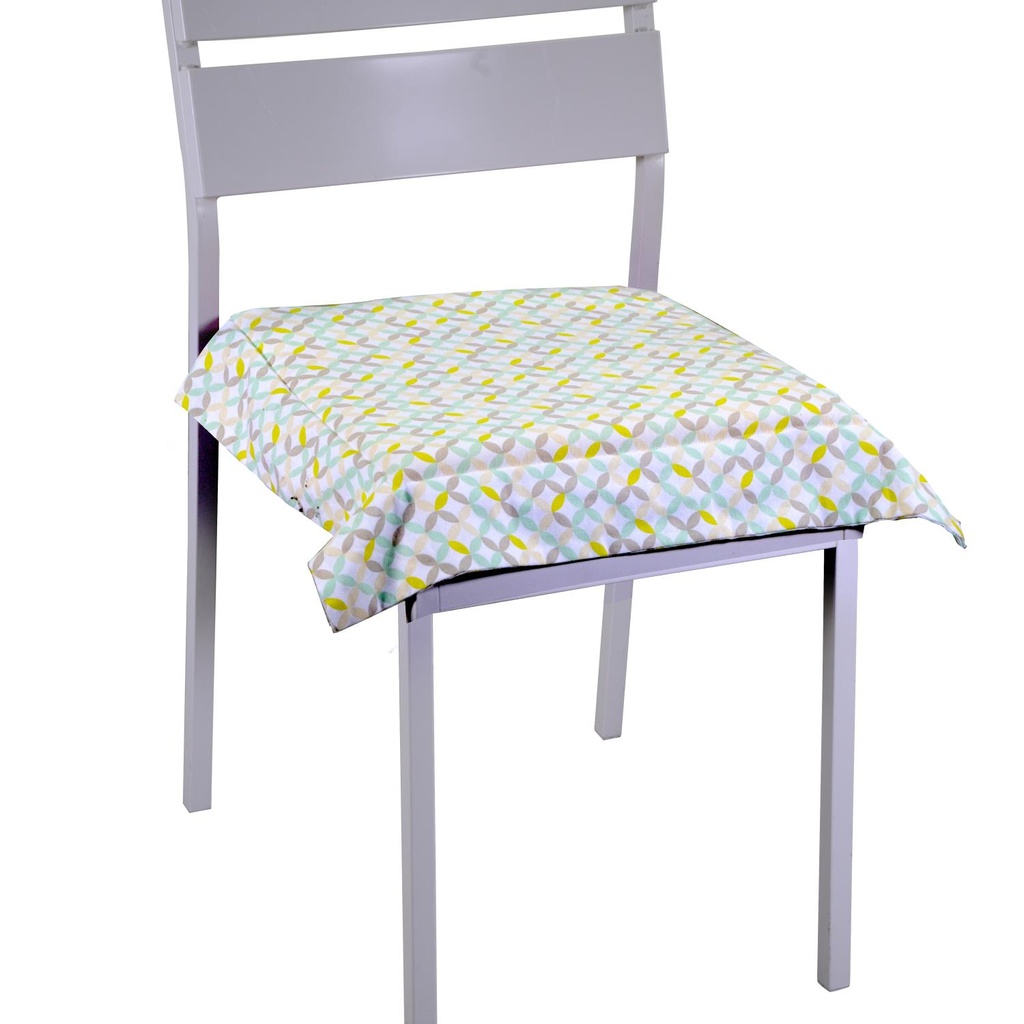 Cuscino Sedia Verde Chiaro Quadro 40x40 cm