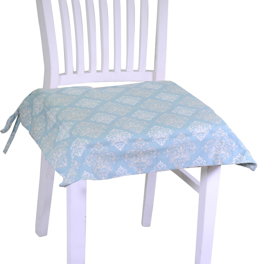 Cuscino Sedia Quadro Verde Verona in Broccato Venice 40x40h4