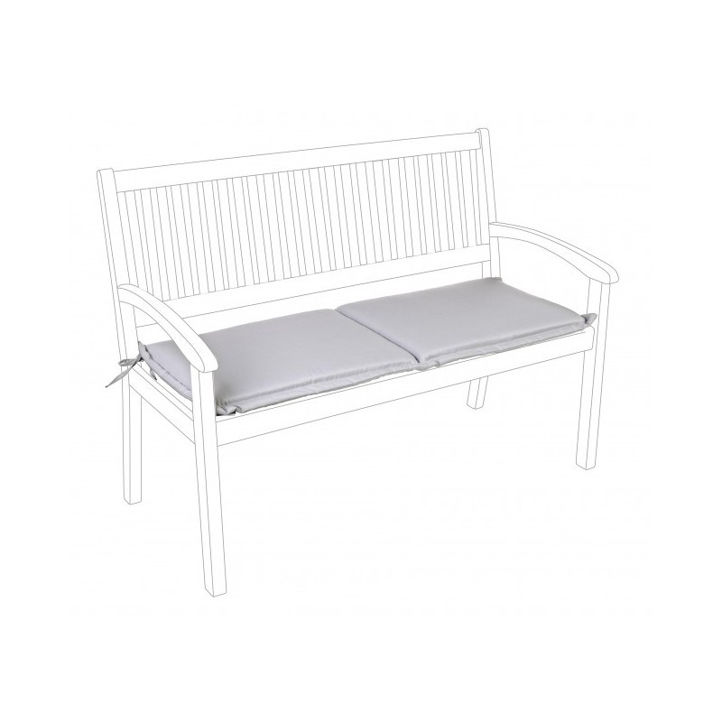 Cuscino sfoderabile Poly 180 Tortora Panca a 2 posti