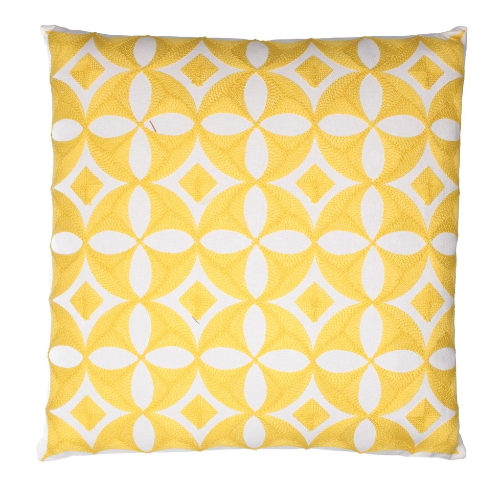 Cuscino tessuto geometrie quadro 45x45x10 cm