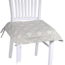 Cuscino in broccato beige Venice cm40x40h4