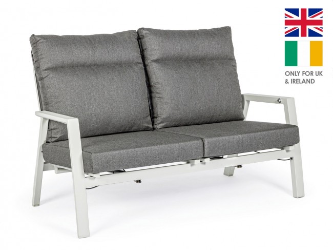 Divano 2 Posti Reclinabile C-C Kledi Lunar-Uk - Relax e Comfort per i Tuoi Momenti all'Aperto