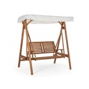 Dondolo da esterno per 2 persone 185x112x188h cm