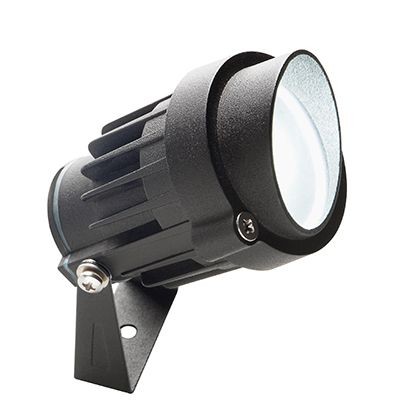 Faretto 6W Led 3000K  linea fox  nero
