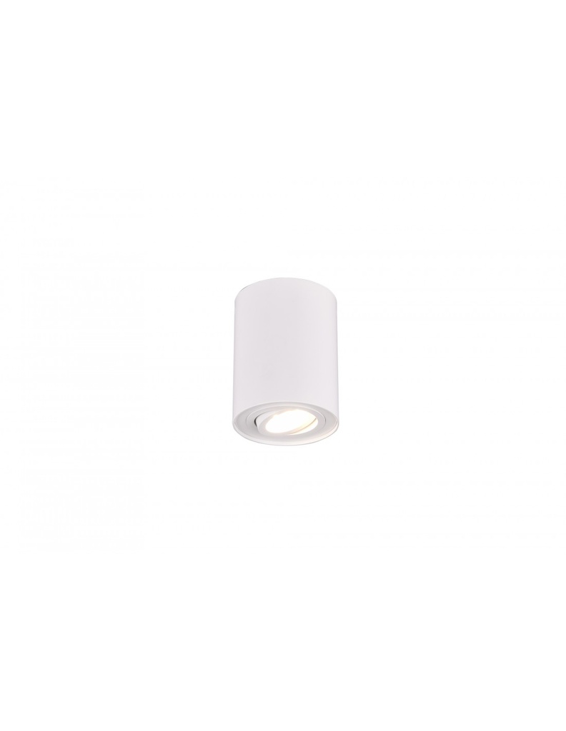 Faretto Spot GU10 Orientabile Cookie Cilindro Bianco Trio Lighting