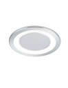 Faretto da Incasso Core Doppio Led 10w 3000k Ø14 cm Cromo Trio Lighting