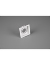 Faretto da Incasso Quadrato Kenai 1xGU10 Bianco 9x9 cm Trio Lighting