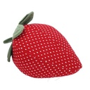 Fermaporta fragola in poliestere 12x12x18 cm