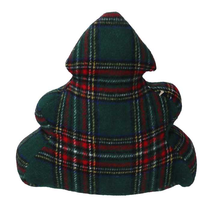 Fermaporta in tessuto albero verde 21x6x22 cm