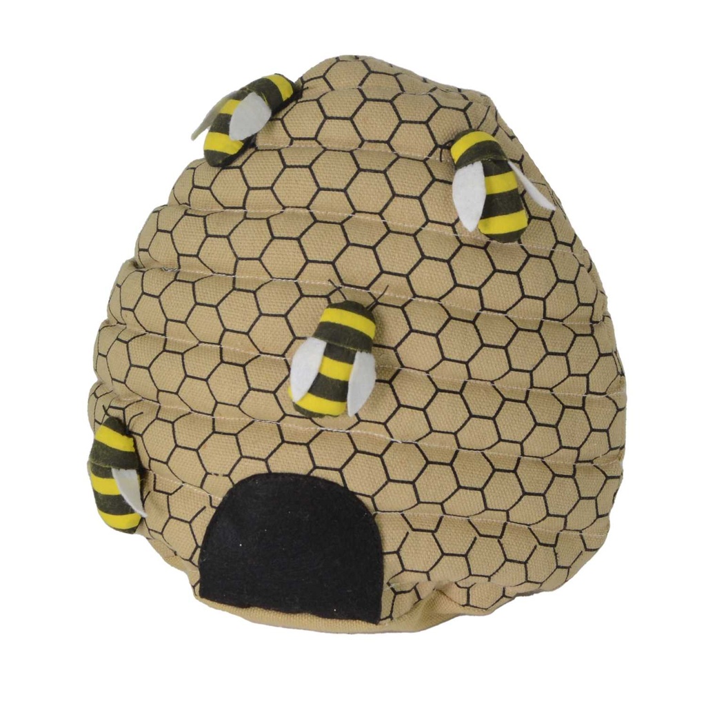 Fermaporta in tessuto alveare crema 20x14h20