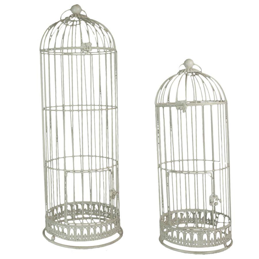Gabbia per uccelli 1-2 cm - Piccola: 28x67 cm, Grande: 30x89 cm