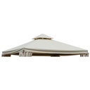 Tetto di Ricambio per Gazebo Dallas Lusso 3x4 cm