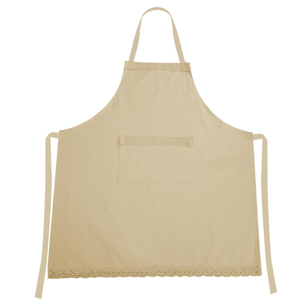 Grembiule amelie beige 80x90 cm