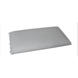Guanciale trapuntato imbottito con vero fiocco di memory 75x45 cm