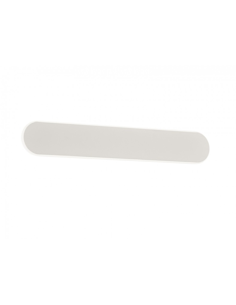 Applique Moderna Bianca da Parete Carlo Led 18w Dimmerabile