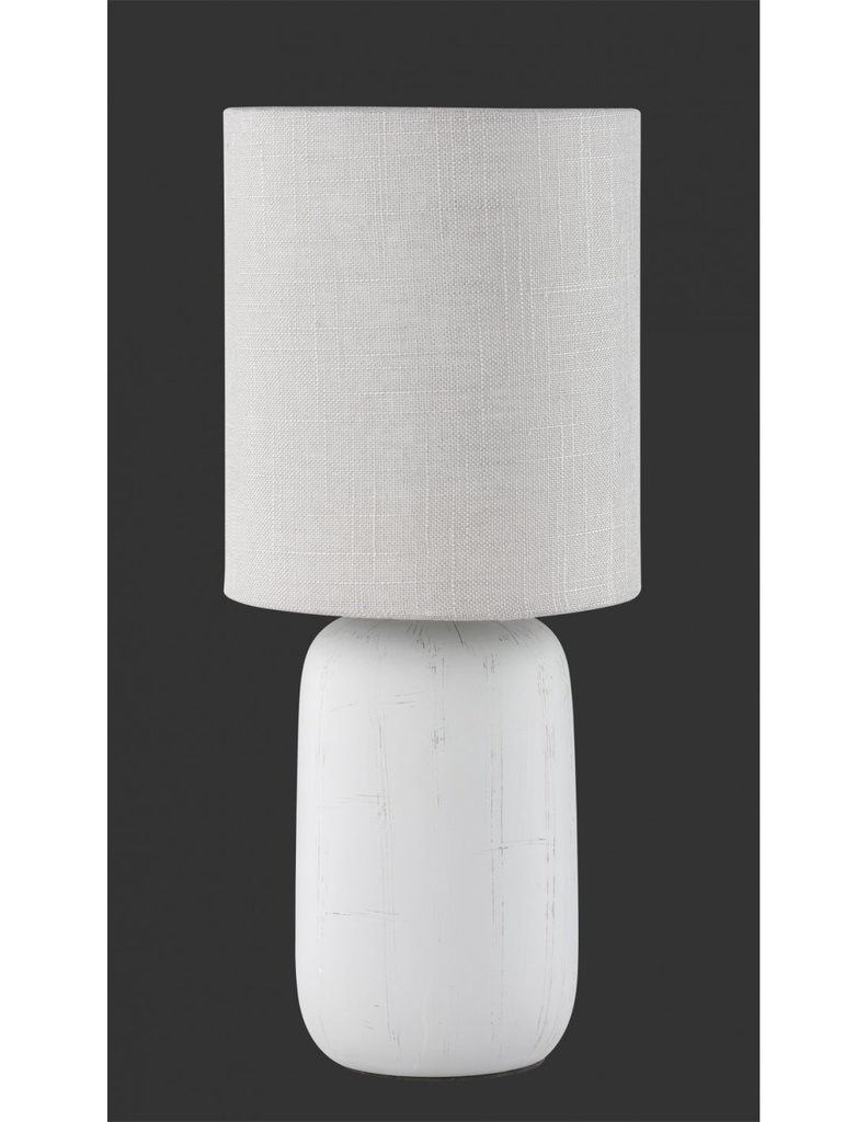 Lampada Da Tavolo Clay Ceramica Cappuccino Ø15 cm Trio Lighting