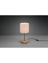 Lampada da Tavolo Elmau con Paralume Sabbia Ø18 cm