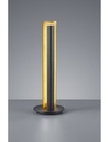 Lampada da Tavolo Moderna LED Texel H47 cm Nero e Oro