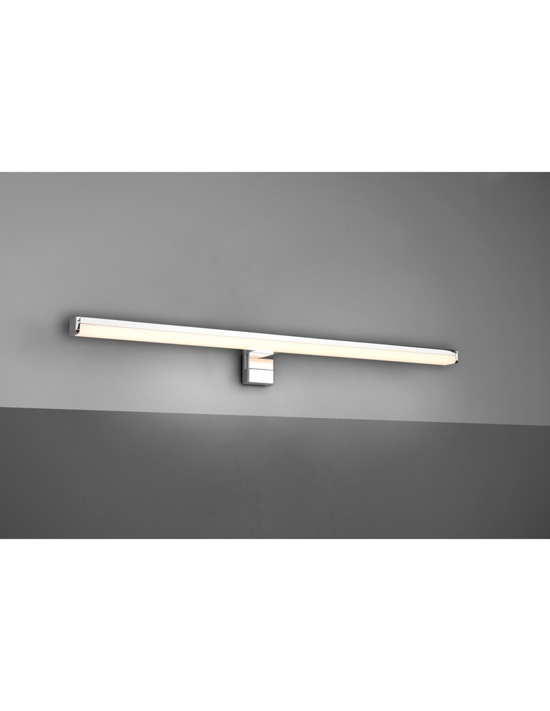 Lampada da Specchio Lino LED Cromo IP44 - Ideale per Ambienti Umidità