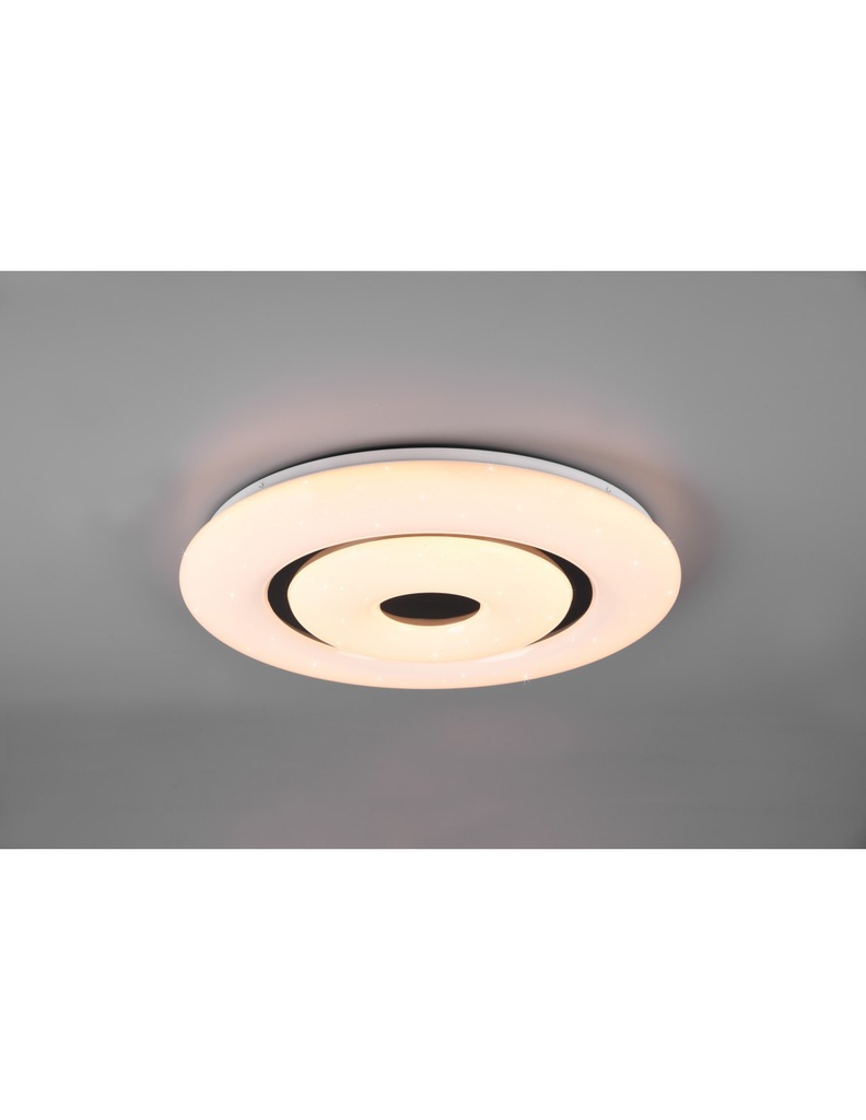 Lampada Soffitto Moderna Rana Effetto Stelle Led Dimmer Rgbw