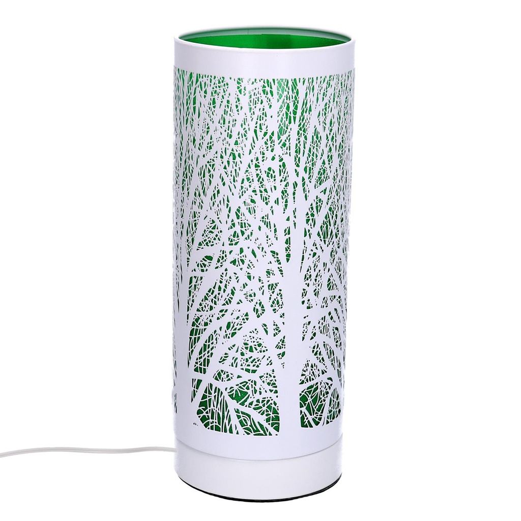 Lampada Aroma Metallo Touch Verde 10x26 cm