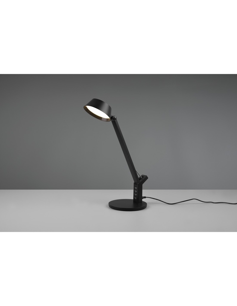 Lampada da Scrivania LED Touch Dimmer Nero