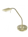Lampada da Scrivania Led Dimmerabile 12w Ottone