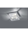 Lampada da Soffitto Garonne Zincato IP44 2xE27 Trio Lighting