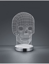Lampada da Tavolo Skull Led Dimmerabile H21 cm Trio Lighting