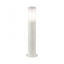 Lampada da esterno in alluminio pressofuso con diffusore opalino - Alta trasmittanza luminosa - 180mm x 60mm bianco