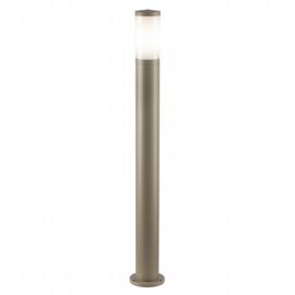 Lampada da esterno in alluminio pressofuso con diffusore opalino ad alta luminosità tortora