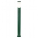 Lampada da esterno in alluminio pressofuso con diffusore opalino muschio - Altezza 180mm, Diametro 60mm