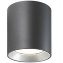 Lampada da soffitto in alluminio pressofuso con diffusore in vetro trasparente - 40W, 4240 lumen