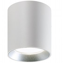 Lampada da soffitto in alluminio pressofuso, vetro trasparente, 40W, 4240 lumen, luce calda