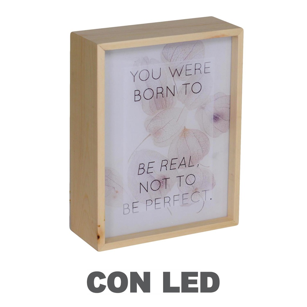 Lampada LED Scritte 20x8 cm - Atmosfera Accogliente e Calda