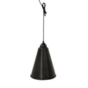 Lampadario Nero in Ferro - 26 x 21 x 27 cm