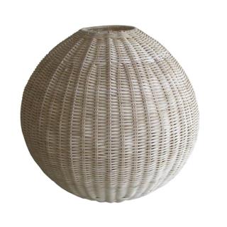 Lampadario sfera in rattan naturale ø37x37 cm