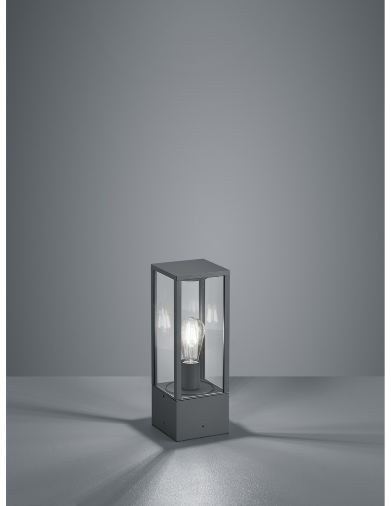 Lampioncino da Giardino Garonne Antracite H40 cm