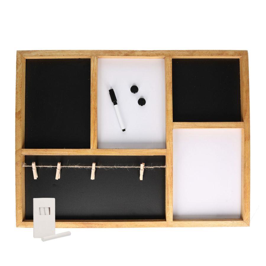 Lavagna Magnetica con Accessori - cm60x45x3,5