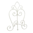 Leggio Metallo Bianco 25,5x17x31 cm