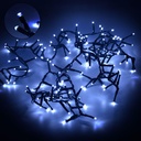 Luci di Natale a filo con 150 LED bianco freddo, controller incluso, 300 cm di lunghezza, per uso esterno